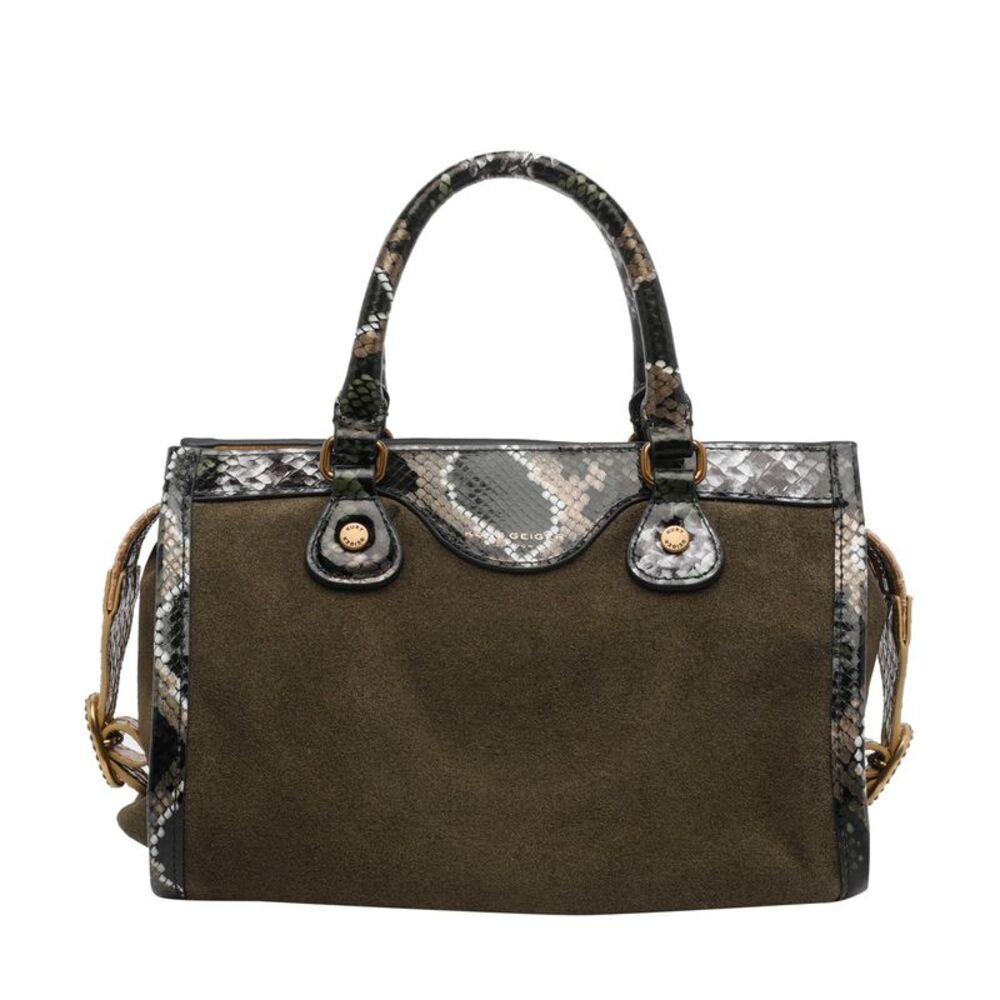 Kurt Geiger Women Chelsea Suede Satchel Bag - Picture 3 of 4